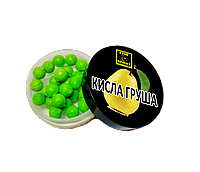 Бойлы желейные (Кислая груша) 8mm POP-UP плавающие банка, Зелёный