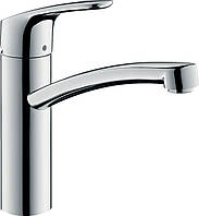 Змішувач для кухонної мийки з поворотним гусьєм Hansgrohe Focus Хром 31806000 XN, код: 8406934