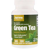 Зеленый чай Jarrow Formulas Green Tea 500 mg 100 Veg Caps XN, код: 7595047
