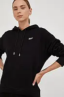 Urbanshop com ua Кофта Dkny жіноча колір чорний з аплікацією РОЗМІРИ ЗАПИТУЙТЕ