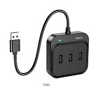 Разветвитель USB HUB 4 в 1 HOCO Easy HB31 USB 2.0 N XN, код: 8127624