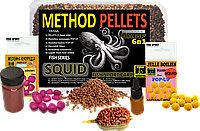 Набор 6в1 METHOD PELLETS SQUID, Коричневый