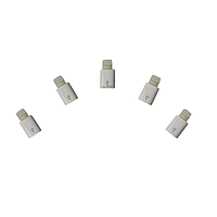 Набор из пяти адаптеров Apple Lightning - Micro USB 2Life Белый (vol-472) PZ, код: 1584410