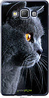 Силиконовый чехол Endorphone Samsung Galaxy A7 A700H Красивый кот (3038u-117-26985) PR, код: 7500784