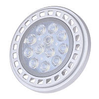 Лампа светодиодная Brille Пластик 12W Серебристый 32-117 UM, код: 7264275