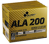 Альфа-липоевая кислота для спорта Olimp Nutrition ALA 200 120 Caps PZ, код: 7618287