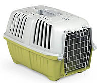 Переноска для собак и кошек MPS 2 Pratiko 1 Metal S 01140107 48 х 31.5 х 33 см до 12 кг Зелен PP, код: 7997979