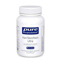 Вітаміни для волосся, шкіри та нігтів, Pure Encapsulations, Hair Skin Nails Ultra, 60 капсул (218 ML, код: 1535767
