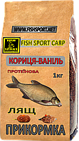 Прикормка Лещ корица-ваниль FISH SPORT 1 кг, Серый