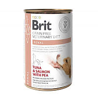 Консерва Brit GF Veterinary Diets Dog Can Renal 400г (8595602535958) XN, код: 7620750