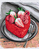 Картина по номерам BrushMe Любовь на десерт © Anna Kulyk 40х50см BS53586 UP, код: 8264854