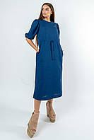 Платье Ри Мари Глоу ПЛ 0920 42 Темно-синий QT, код: 7244334