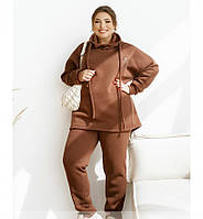 Спортивный женский костюм для зимы Sofia SF-203 Темно-пурпурный 54-56 ML, код: 8348019