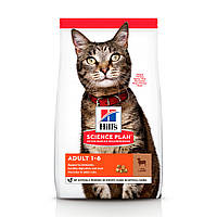 Сухой корм для кошек Hill s Adult с Ягненком и Рисом 1,5 кг (052742022949) DH, код: 7664458