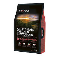 Сухой корм для взрослых собак малых пород Profine Adult Small с курицей и картофелем 10 кг (8 QT, код: 7568145