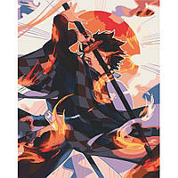 Картина по номерам Art Craft Огненный воин 40х50 см 10330-AC UP, код: 8324404