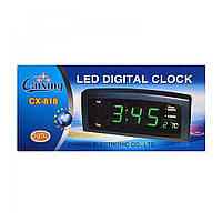 Электронные настольные часы CX-818 LED часы Caixing! Новинка
