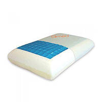 Ортопедическая подушка для сна Qmed Comfort Gel Pillow KM-27 Белый PZ, код: 7356934