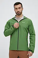 Urbanshop com ua Куртка outdoor Salewa Puez Aqua 4 PTX 2.5L колір зелений РОЗМІРИ ЗАПИТУЙТЕ