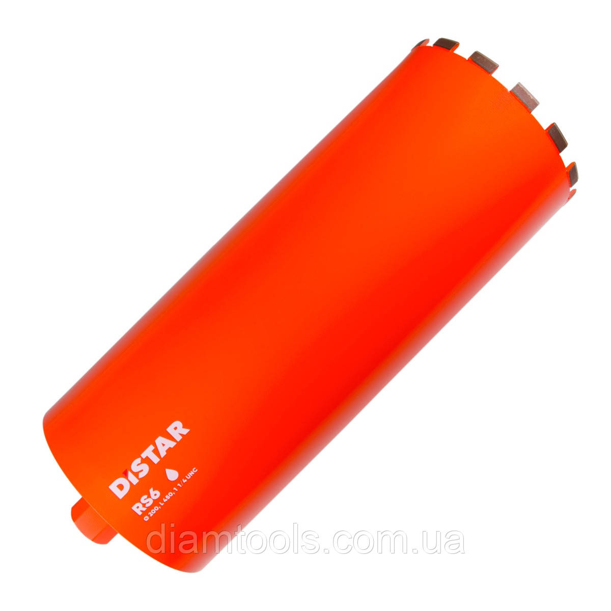 Коронка алмазна по залізобетону Distar 200x450-14x1 1/4 RS6, фото 1