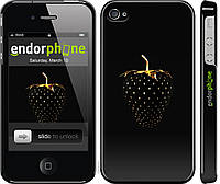 Пластиковый чехол Endorphone на iPhone 4 Черная клубника (3585c-15-26985) UM, код: 1838634