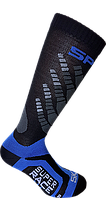 Горнолыжные носки Spring Черно-синий 887 black-blue M(39-42) ML, код: 1495447