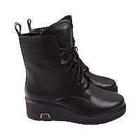 Ботинки женские Molka черные натуральная кожа 306-23DHC 36 UP, код: 8333314
