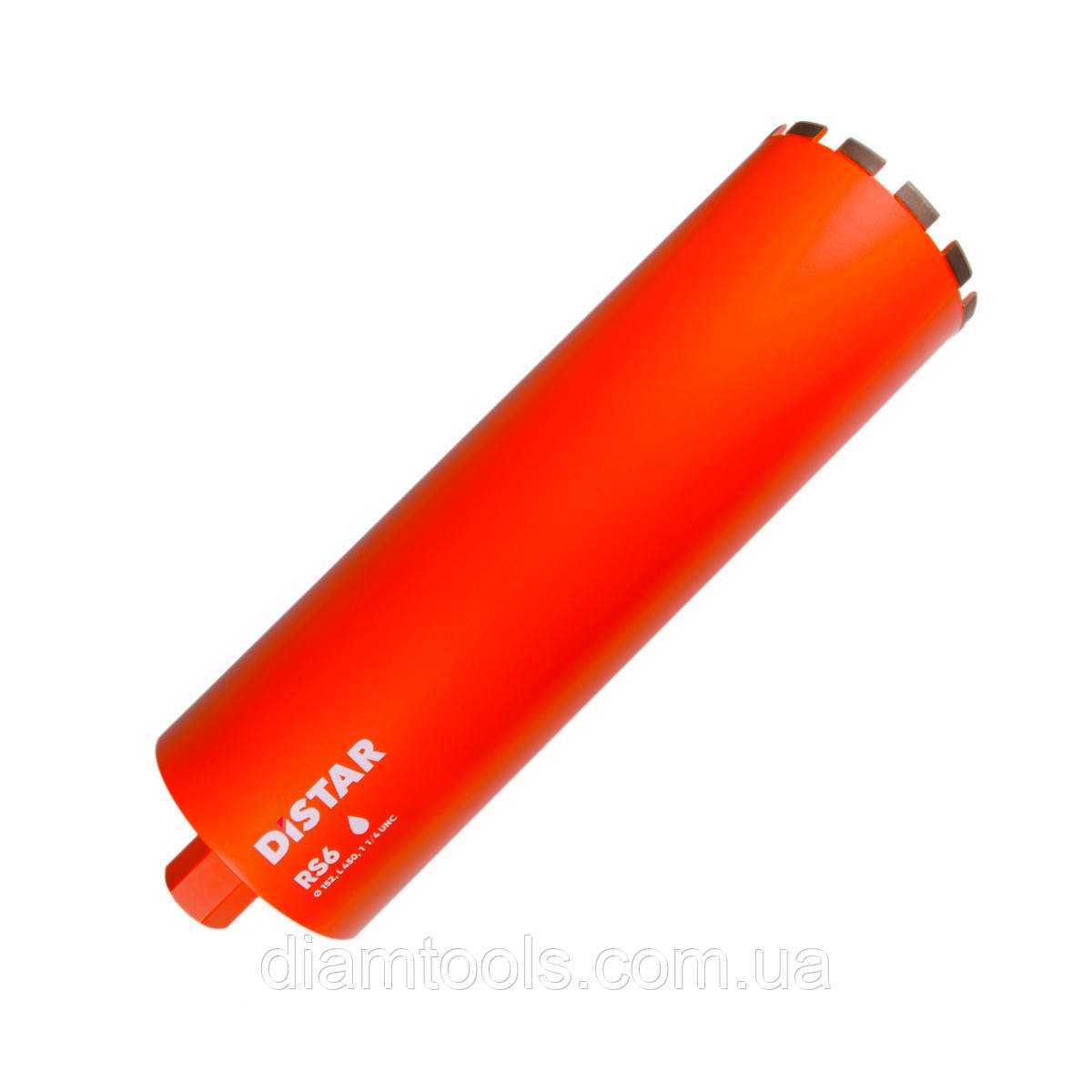 Коронка алмазна по залізобетону Distar 152x450-12x1 1/4 RS6, фото 1