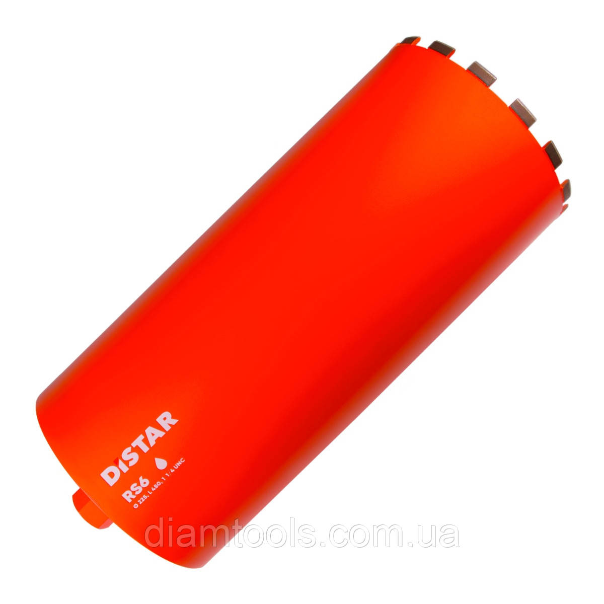 Коронка алмазна по залізобетону Distar 225x450-15x1 1/4 RS6, фото 1
