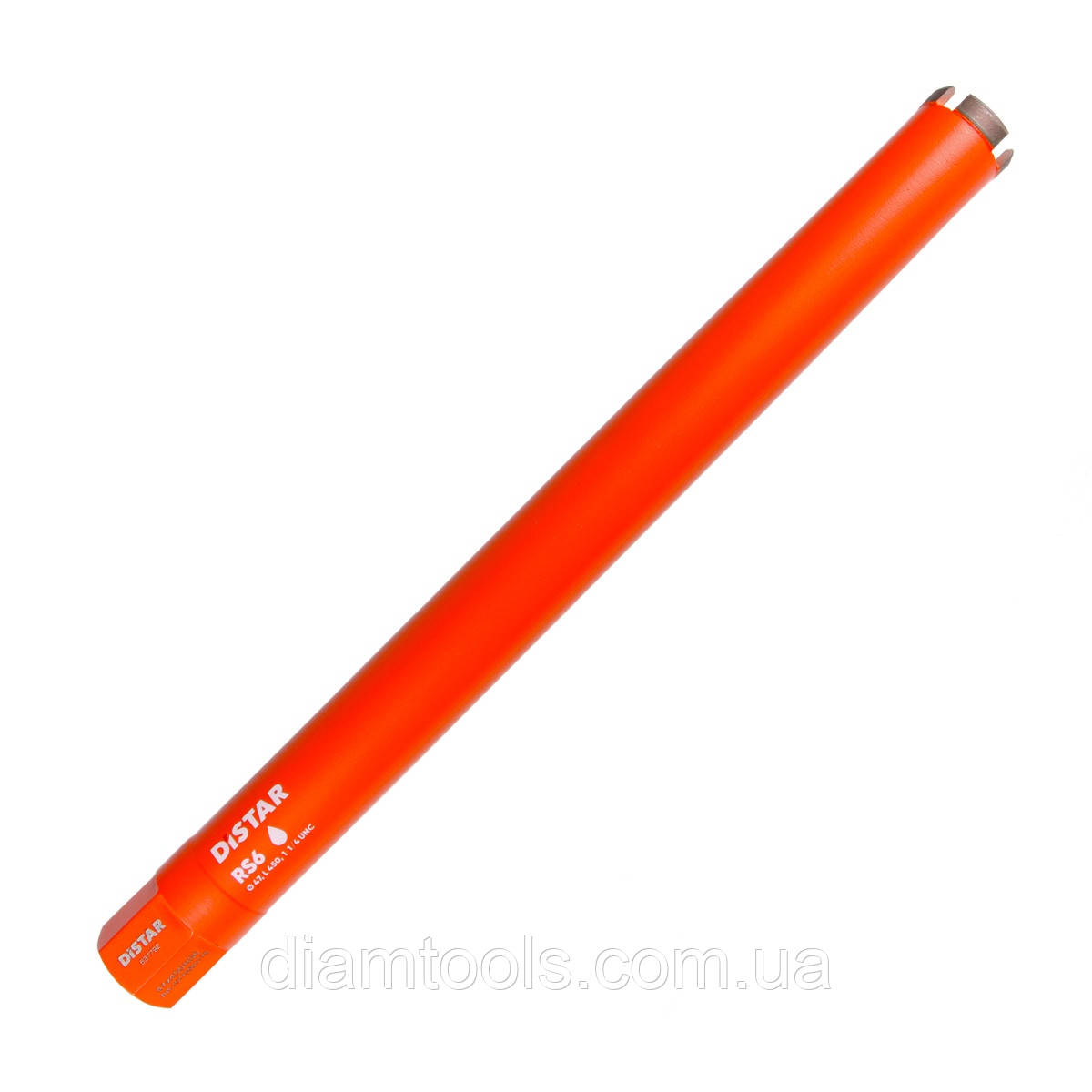 Коронка алмазна по залізобетону Distar 47x450-4x1 1/4 RS6, фото 1
