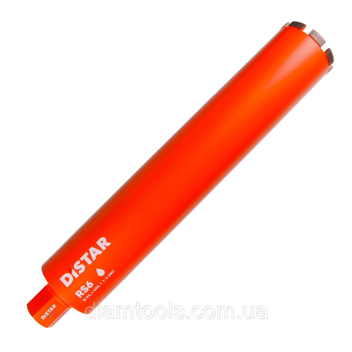 Коронка алмазна по залізобетону Distar 92x450-8x1 1/4 RS6