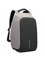 Городской рюкзак антивор Bobby Backpack | Серый! Новинка