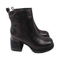 Ботинки женские Oeego черные натуральная кожа 188-24ZH 40 UP, код: 8333444