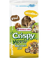 Корм для xомяков крыс мышей песчанок Versele-Laga Crispy Muesli Hamster зерновая смесь 1 кг ( DH, код: 7937025