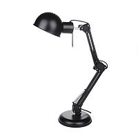 Настольная лампа классическая офисная Brille 40W MTL-29 Черный BB, код: 7271429
