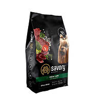 Сухой корм для собак малых пород Savory со свежим мясом ягненка 8 кг (4820232630334) PR, код: 7568213