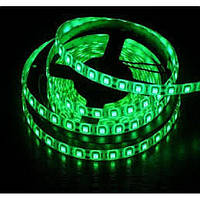 Яркая светодиодная лента LED 5050 зеленая для помещений и уличного освещения! TOP