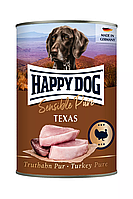 Вологий корм для собак Happy Dog з індичкою Sens Truthahn Pur Ds 800 g UP, код: 7722096