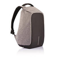 Рюкзак антивор Bobby XD Design Grey USB с разъемом usb для зарядки travel bag 9009! TOP