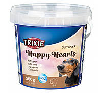 Мягкое лакомство для собак Trixie Soft Snack Happy Hearts 500 гр UP, код: 2658323