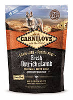 Сухой корм Carnilove Fresh Ospich Lamb 1.5 kg (для взрослых собак мелких пород) UP, код: 2736371