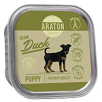 Влажный корм для щенков с уткой ARATON Puppy with Duck 150 г PZ, код: 8452197