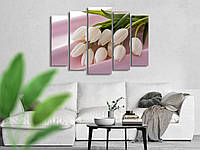 Модульна картина Poster-land Квіти Тюльпани Art-319_5 ( 80х118см ) UP, код: 6501859