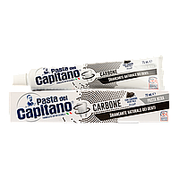 Зубная паста Pasta Del Capitano Dentifricio Carbone 75 мл OS, код: 7723364