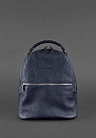 Кожаный мини-рюкзак BlankNote Kylie Синий (BN-BAG-22-navy-blue) PZ, код: 778350