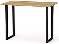 Стол письменный Лофт-1 Компанит Дуб сонома (100х60х72,6 см) DH, код: 6517320