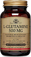 L-Glutamine Solgar 500 мг 100 вегетарианских капсул PZ, код: 7701672