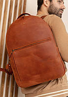 Кожаный рюкзак Groove L светло-коричневый винтаж The Wings PZ, код: 8321965