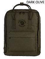 Рюкзак Fjallraven Re-Kanken Dark Olive (1004-23548.633) PZ, код: 5574784