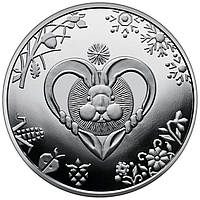 Монета Mine Год Кролика 5 гривен 2022 г 35 мм Серебристый (hub_2nlvsq) UM, код: 7721305